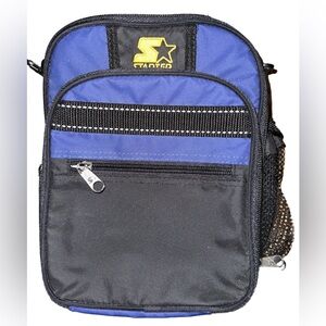 Vintage 90's STARTER Lunchbox School Bag Navy Insulated Tote